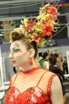 Фантазийная прическа с использованием пастижерных изделий